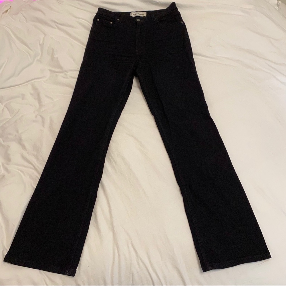 REFORMATION BOOTCUT JEANS